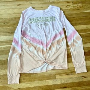 Girls Abercrombie and Fitch Pastel Long Sleeve